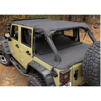 Rugged Ridge Montana Pocket Island Topper Black 10-18 JK 4 Door