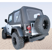 Rugged Ridge XHD Soft Top Black Diamond Tint 04-06 LJ Jeep Wrangler