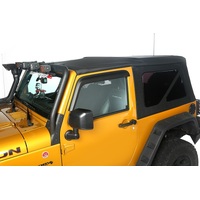 Rugged Ridge Sailcloth Soft Top Black Diamond 10-18 2-Door JK