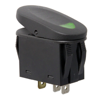 Rugged Ridge 2-Position Rocker Switch Green