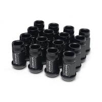 Skunk2 12x1.25 Forged Lug Nut - Black (Set of 20)