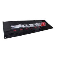 Skunk2 5 FT. Vinyl Shop Banner (Black)