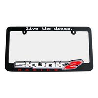 Skunk2 Live The Dream License Plate Frame