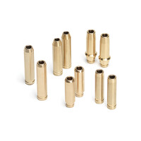 Supertech Honda B/H Series 6.0mm Stem Manganese Bronze Exhaust Valve Guide - Set of 8