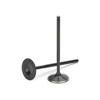 Supertech Mitsubishi 3000GT 6G72 Black Nitrided Intake Valve - +1mm Oversize - Set of 12