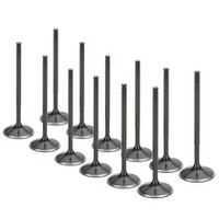 Supertech Toyota Celica 2ZZ 34x5.48x111.25mm Flat Black Nitride Intake Valve - Set of 8