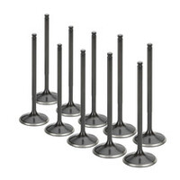 Supertech Audi/VW 2.0T FSI 16V Black Nitrided Intake Valve - Set of 8