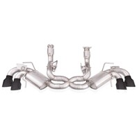 Stainless Works 20-21 Chevrolet Corvette C8 6.2L Legend Cat-Back Exhaust w/ Matte Black Tips