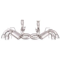 Stainless Works 20-21 Chevrolet Corvette C8 6.2L Redline Cat-Back Exhaust w/ Polished Tips