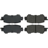 Centric Posi-Quiet Extended Wear Brake Pads - Rear