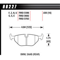 Centric 92-98 BMW 318i Rear Brake Pad Sensor