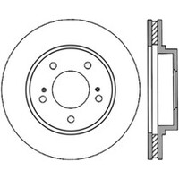 Centric 03-06 Lexus ES / 98-03 RX Front Performance Rotor