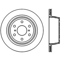 Stoptech 07-19 Cadillac Escalade Front & Rear CRYO-STOP Rotor