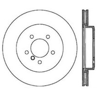 Centric C-Tek Standard Front Brake Rotor for 2001-2005 BMW 330CI / 330I / 330XI