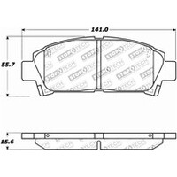 Centric 92-95 Toyota MR2 Front Brake Rotor