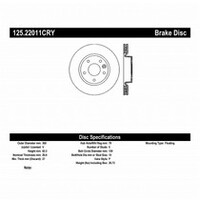 Centric 06-09 Land Rover Range Rover 4.2L V8 Supercharged Front Premium High Carbon Brake Rotor