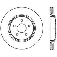 Centric 06-08 Cadillac XLR-V Supercharged / 06-09 Corvette (Z51) Rear Premium High Carbon Rotor