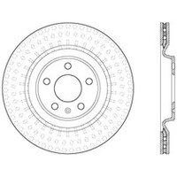 StopTech 12-13 Audi A6 Quattro/11-12 A7 Quattro / 10-13 S4 Rear Right Cryo Slotted Rotor