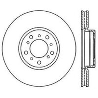 StopTech Power Slot BMW (E46) Front Left Slotted Rotor