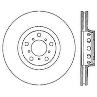 StopTech Power Slot 00-04 BMW M5 (E39) Front Left Slotted Rotor