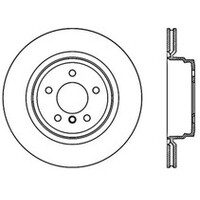 StopTech 07-12 BMW 335i / 06-08 335xi Rear Right Cryo Slotted Sport Brake Rotor