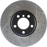 StopTech BMW 12-15 335i / 2014 428i / 2015 235i/228i Front Left Slotted Sport Brake Rotor