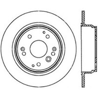 StopTech Power Slot 04-08 Acura TL/TL-S / 03-09 Honda Element Rear Left Slotted CRYO Rotor