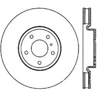 StopTech Power Slot 03-07 350z/ 03-04 G35 w/ Brembo SportStop CRYO Slotted Front Right Rotor