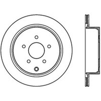 StopTech Power Slot 03-09 Infiniti FX35/FX45/Nissan Murano SportStop Slotted Left Right Rotor