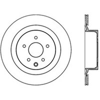 StopTech Power Slot 09 Nissan 370z / 08-09 Infiniti G37 Slotted Front Left CRYO Rotor