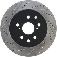 StopTech 13-14 Lexus GS300/350/400/430 Slotted Sport Rear Right Brake Rotor