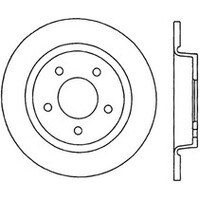 StopTech Power Slot 07-09 Mazdaspeed 3 Slotted CRYO Right Rear Rotor