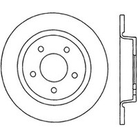 StopTech Power Slot 07-09 Mazdaspeed 3 Slotted Right Rear Rotor