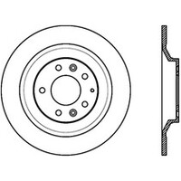 StopTech Power Slot 06-07 Mazdaspeed 6 Slotted Left Rear Rotor