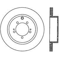 StopTech Power Slot 08-09 Evo 10 Cryo Slotted Right Rear Rotor