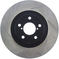 StopTech Power Slot 02-10 WRX Front Left Sportstop Slotted Rotor