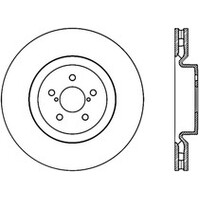 StopTech Power Slot 04 STi CRYO (5x100) Front Right Rotor