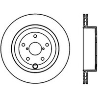 StopTech 08-16 Subaru Impreza WRX STI Left Rear Slotted Cyro Brake Rotor