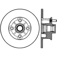 StopTech Sport CRYO) 77-82 Chevrolet Corvette Front Left Slotted Brake Rotor