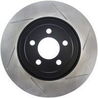 StopTech Power Slot 05 Chrysler 300C 5.7L V8 w/ Vented Rear Disc Rear Left SportStop Slotted Rotor