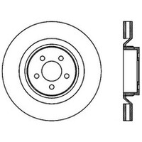 StopTech Power Slot 06-07 Chrysler SRT-8 Front Left Slotted Rotor