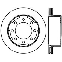 StopTech Power Slot 03-06/08-09 Chevy Avalanche 2500 / 00-09 Yukon Rear Left Slotted Cryo Rotor