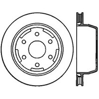 StopTech Power Slot 02-06 Escalade / 03-06 Avalance 1500 Rear Left Rotor