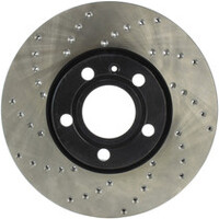 StopTech 96-7/04 Audi A4 / 95-01 A6 / 7/98-05 VW Passat Right Front Slotted and Drilled Rotor