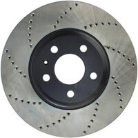 StopTech Power Slot 09-10 Audi A4/A4 Quattro / 08-10 A5 / 10 S4 Front Right Drilled & Slotted Rotor