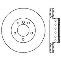 StopTech 04-10 BMW 5-Series / 6-Series Sport Slotted & Drilled Front Left Cryo Rotor