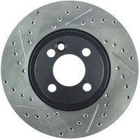 StopTech Slotted & Drilled Sport Brake Rotor 07-13 Mini Cooper