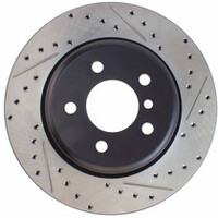 StopTech 2011-2013 BMW 535i / 2012-2016 BMW 640i Slotted & Drilled Front Left Brake Rotor