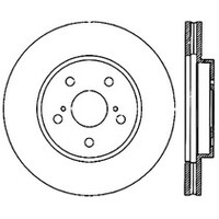 StopTech 02 Lexus ES 250/300/330/350 / 05-07 Toyota Avalon Slotted & Drilled Right Front Rotor