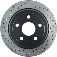 StopTech Slotted & Drilled Sport Brake Rotor 11-15 Jeep Grand Cherokee (Excludes SRT8)